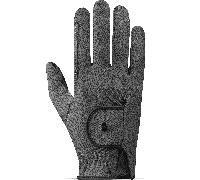 Roeckl Sports ROECK-Grip - Guante de equitación para Torneo de Verano, Color Antracita 9,5
