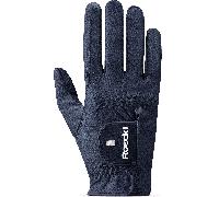 Roeckl Guantes de Equitación "ROECK-GRIP PRO", Azul Marino - 6 Roeckl