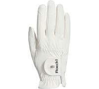Roeckl Guantes de Equitación "ROECK-GRIP PRO", Blanco - 8 Roeckl