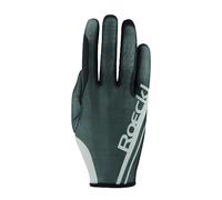 Roeckl Guantes de equitación Sports MOYO, Guante de Verano para Torneo, Black Shadow 8