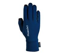 Roeckl Guantes de equitación Weldon, para Tiempo Libre, Invierno, Azul Marino, 7,5