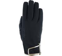 Roeckl Guantes de Invierno 'HEGAU', Black/Golden Glow - 8.5 Roeckl