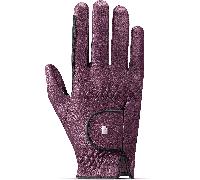 Roeckl Guantes de Mujer "Lona", Vino - 8 Roeckl