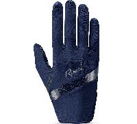 Roeckl Guantes de Mujer "Lorraine", Azul Oscuro - 7,5 Roeckl