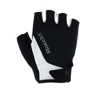 Roeckl Sports Basel 2 Performance - Guantes de Ciclismo Unisex, Color Negro y Blanco, Talla 6