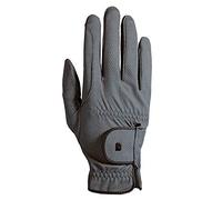 Roeckl Sports - Guante de hípica ROECK-Grip, Guante de Verano para competición, Color Antracita 6.5