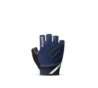 Roeckl Sports Iton 2 - Guante de ciclismo con medio dedo, color azul oscuro 6,0