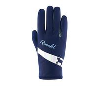 Roeckl Sports Kapriole - Guantes de equitación para niños y jóvenes, Color Azul 3