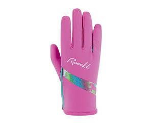 Roeckl Sports Kapriole - Guantes de equitación para niños y jóvenes, Color Rosa 5