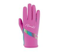 Roeckl Sports Kapriole - Guantes de equitación para niños y jóvenes, Color Rosa 7