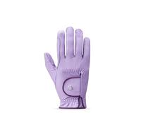 Roeckl Sports Lona - Guantes de equitación para mujer, color morado