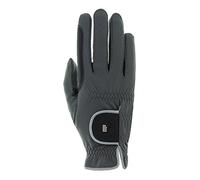 Roeckl Sports Malta Winter - Guante de equitación para Invierno, Color Antracita/Plata 7