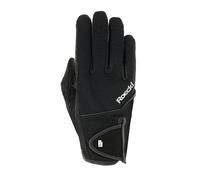 Roeckl Sports Milano - Guantes de equitación para el Tiempo Libre, Color Negro 9