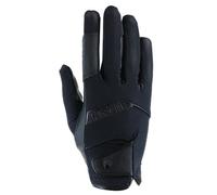 Roeckl Guante de equitación Sports Millero para tiempo libre Negro Talla 8