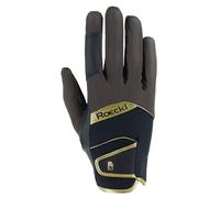 Roeckl Sports Millero - Guantes de equitación para el Tiempo Libre, Color marrón/Negro 8,5