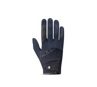 Roeckl Sports Millero - Guantes de equitación para tiempo libre, verano, color azul oscuro 10,5