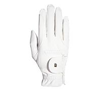 Roeckl Roeck Grip Winter - Guantes de equitación, Unisex adulto, color col.101 weiss/weiss, tamaño 8.5