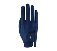 Roeckl Sports ROECK-Grip Lite - Guante de equitación para Torneo de Verano, Color Azul Marino 8.5