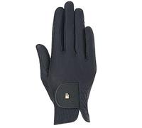 Roeckl Sports ROECK-Grip Lite - Guante de equitación para Torneo de Verano, Color Negro 6,5