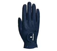 Roeckl Sports ROECK-Grip Pro - Guantes de equitación Unisex, Color Azul Marino 8.5