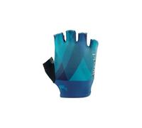 Roeckl Sports Tannay - Guantes cortos de ciclismo para niños, color azul/verde 2025: tamaño: 7