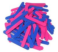 Roellgs 100 unidades Lima de uñas profesional de doble cara desechable lima de uñas profesional cuidado mini lima de uñas para niñas