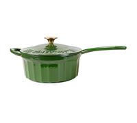 Römertopf - Cacerola con tapa de hierro fundido con tapa de 22 cm - Cacerola con revestimiento esmaltado para todo tipo de fuegos, incluida inducción, apta para horno a 250 °C, para salsas risotto