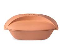 Römertopf CULINARIO - Cacerola para 4 personas (3 litros, con tapa de cerámica, para guisar, asar y cocer al vapor, apta para horno