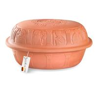 Römertopf MAXI - Cacerola para 8-10 personas (7 litros, con tapa de cerámica, para guisar, asar y cocinar al vapor, apto para horno