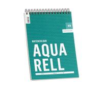 Römerturm Watercolour Pad, DIN A4, 300 g/m², White, Rough, Spiral Bound, 30 Shee