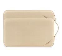 ROEPHY Funda para Portátil de 14-15 Pulgadas, Resistente al Agua y Golpes, con Asa Retráctil, Bolsa PC Portatil para 15" MacBook Air / 14" Lenovo Thinkpad HP Elitebook Acer Swift DELL XPS, Beige