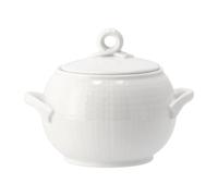 Rörstrand Bol con tapa Swedish Grace 40 cl Snö (blanco)
