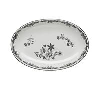 Rörstrand Fuente de servir ovalada Ostindia Black 22x33 cm negro