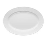 Rörstrand Plato ovalado Swedish Grace 29x40 cm Snö (blanco)