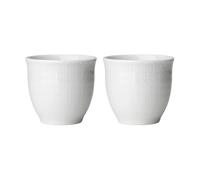 Rörstrand Set de 2 hueveras Swedish Grace Nieve