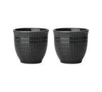 Rörstrand Set de 2 hueveras Swedish Grace Piedra