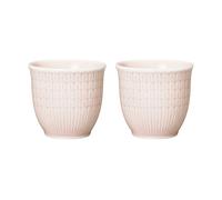 Rörstrand Set de 2 hueveras Swedish Grace Rosa
