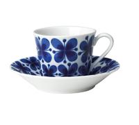 Rörstrand Set de regalo Taza con platillo Mon Amie 14 cl Azul-blanco