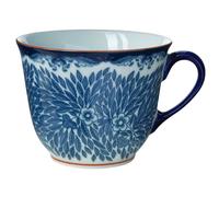 Iittala Ostindia Floris - Taza (40 cl), color blanco y azul