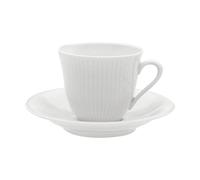 Rörstrand Taza y platillo Swedish Grace 16 cl Nieve
