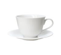 Rörstrand Taza y platillo Swedish Grace 45 cl Nieve