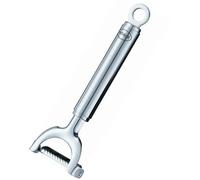 Rösle Julienneschäler Pelador en Juliana, Acero Inoxidable, Plateado, 17,5 x 6 x 1,9 m