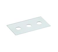 Rösle 12831 Cuchillas de Repuesto para raspador de vitrocerámica, Hoja de Acero Especial, Plateado