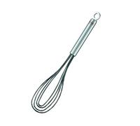Rösle 95656 Batidor de Varillas de Silicona, Acero Inoxidable, Plateado