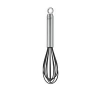 RÖSLE - Batidora de mano de silicona, batidora con mango estrecho, acero inoxidable 18/10, silicona, resistente a temperaturas de hasta 220 °C, apta para el lavavajillas, longitud 27 cm