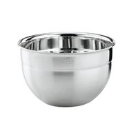 RÖSLE - Bol alto, bol de acero inoxidable para preparar y almacenar alimentos, acero inoxidable 18/10, apto para el lavavajillas, 24 cm