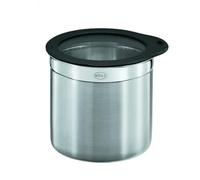 RÖSLE Bote con Tapa Hermética, Recipiente de calidad para Guardar Alimentos, Higiénica e Insípida, Acero Inoxidable 18/10, Apta para el Lavavajillas, 12,5 cm