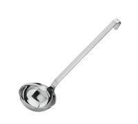 RÖSLE - Cucharón de calidad con mango de gancho, acero inoxidable 18/10, 8 cm, apto para el lavavajillas
