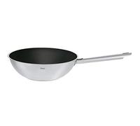 Rösle Elegance Sartén Wok de Acero Inoxidable de Calidad con Robusto Revestimiento Cerámico Procera, 28 cm, Acero Inoxidable 18/10, Apta para Inducción, Apta para Lavavajillas