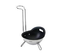 Rösle Eier-Pochierer Escalfador de Huevos, Acero 18/10, Plateado y Negro